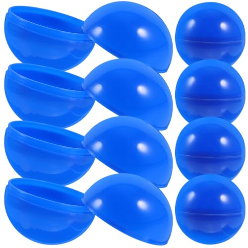 BESPORTBLE 50 Stücke Lotterie Ball Lottobälle Spielball Lotteriekugeln Kinderspielzeug für Weihnachten Xmas Familienspiele Partyspiele Party Dekoration Supplies 4cm Blau