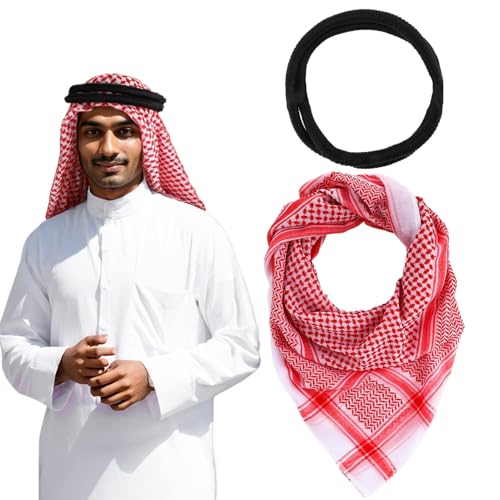 Écharpe Shemagh pour hommes de qualité supérieure douce et durable - 7