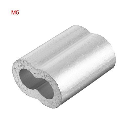 Kit de Hardware para Cable de Aluminio Aexit con Tensores de Gancho Ojo M6, 4 Sets miniatura 5