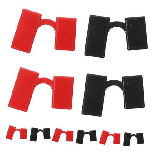 Toyvian 12個再利用可能滑り止め箸トレーナー 大人用トレーニングクリップ 簡単装着箸補助具 食事練習向け衛生的で持ち運び便利