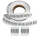 Security RF Label, 2Roll-2000pcs Retail Shop EAS 8.2MHz Checkpoint Compatible Labels RF Tags Anti-Theft Barcode Fake Soft Label Self-Adhesive Tag (1.57x1.57 inches)