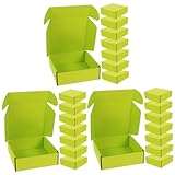 Gadpiparty 3 Sätze Teiliges Bunte Wellpapp Verpackungsboxen Quadratische Stabile Versandkartons...