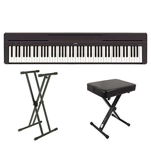 Amazon | YAMAHA P-45B X型スタンド・X型イスセット 電子ピアノ