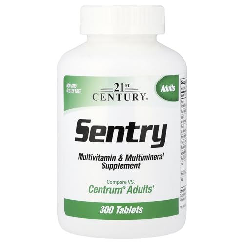 21st Century Vitamins Sentry Multivitamin & Multimineral Tabs, 300 ct