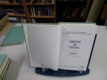 Hardcover Pondering the Proverbs (Bible Study Textbook Series) Book