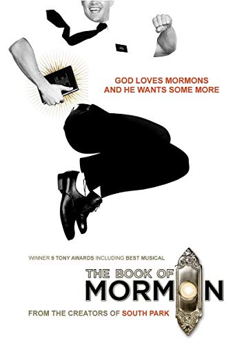 ELITEPRINT BEST UK MUSICAL THEATRE POSTERS THE BOOK OF MORMON On 250gsm PRINT MATERIAL ART CARD A4 Reproduction Poster