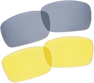 TERYDANBLE Compatible/Reemplazo Lentes para Oakley Fuel Cell con 2 colors