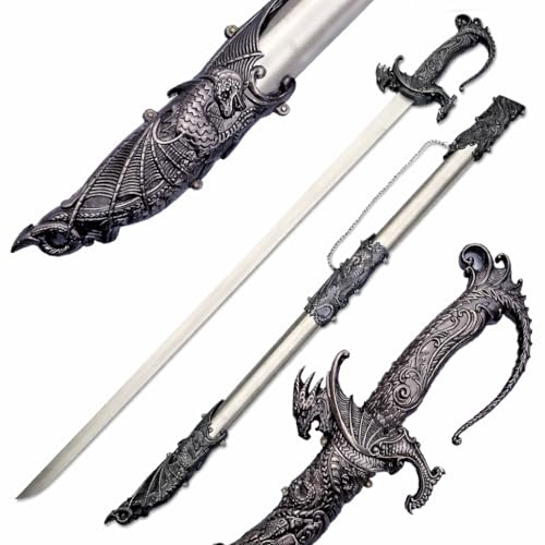 Saint George Dragon Saber Fantasy Knight Sword or Dagger (1ST Generation Saber)