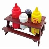 Mr. Bar-B-Q, Inc. 40197X Picnic Table Condiment Set