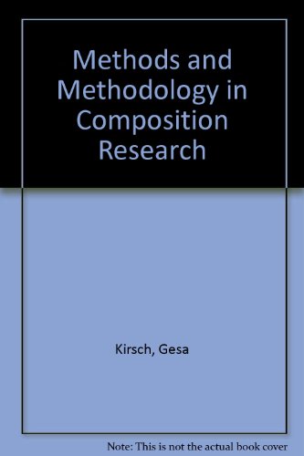 Methods and Methodology in Composition Research 0809317265 Book Cover