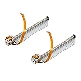 uxcell 2pcs DC 3-6V 2 Phase 4 Wire Micro-Step Stepping Stepper Motor Screw