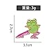 Caiyao Pink Glitter Boots Cute Frog Enamel Pins for Women High Heeled Shoes Cartoon Frog Novel Funny Hard Enamel Pins for Backpacks Badges Hats Jackets-Frog