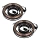 Quill Feed Return Coil Spring, Wear Proof 2Pcs Lightweight Drill Press Return Spring Excellent Craftsmanship Strong for