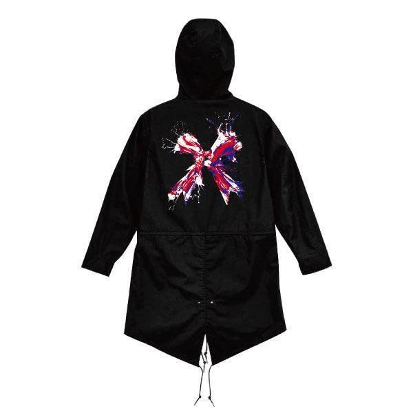 BAND-MAID PAINT LOGO MODS COAT 黒 Lサイズ Amazon.co.jp: BAND-MAID PAINT LOGO MODS COAT Black Size L