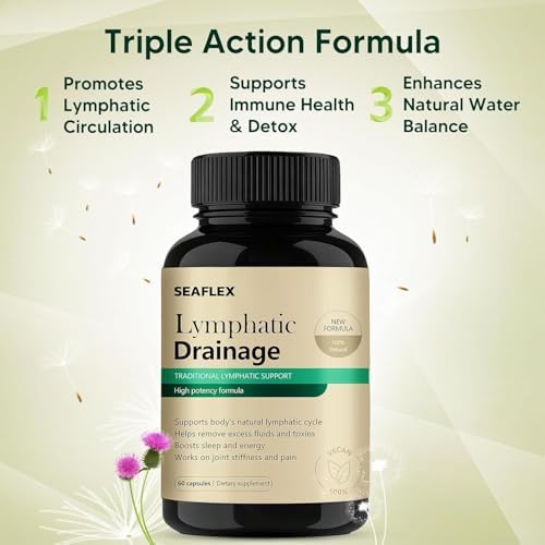 Lymphatic Drainage Capsules 60 Capsules β Lymphatic Drainage & Supports Cellulite Reduction - 3