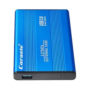 UJEAVETTE Caraele Usb3.0 External Mobile Hard Disk Storage Drive W/Cover Blue 1T