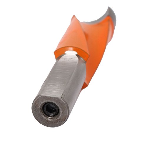 Aexit 15mm Boring Drill Bits Dia 10mm Shank Brad Point Solid Carbide Dowel Auger Drill Bits Drill Bit