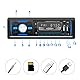 Retoo Autoradio mit Bluetooth Freisprecheinrichtung und Fernbedienung, 1 DIN MP3 Player mit 2 USB für Musikspielen und Aufladen, RGB Farben, FM Radio Tuner und Antenne mit MP3, AUX, RDS, SD, MicroSD
