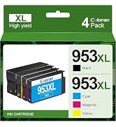 9 CARTUCCE CMY HP 953XL PER HP OFFICEJET PRO CON NUOVO CHIP ANTI