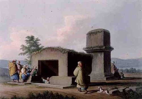 Póster sobre lienzo del Monumento de Siria de Mayer, una ventana al arte otomano en tu hogar