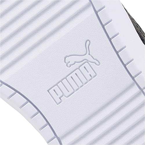 PUMA Baskets Rickie Unisexes, Puma White Puma Black, 42 EU