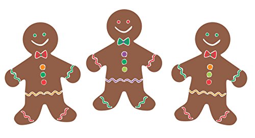 Hygloss Products, Inc Gingerbread Men Classroom Accents, 7