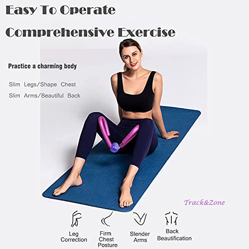 Exercitador de coxa Track &Zone para treino na coxa e bumbum, perna, tonificador de braço/exercício