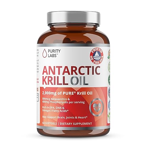Pure Antarctic Krill Oil Supplement by Purity Labs review