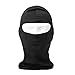 NewNow Candy Color Ultra Thin Ski Face Mask Great Under A Bike/Football Helmet Balaclava-Black
