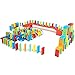 Bulk Dominoes Kinetic Domino Kit | Dominoes Set, STEM STEAM Small Toys, Family Games for Kids, Kids Toys and Games, Building, Toppling, Chain Reaction Sets (143pc)