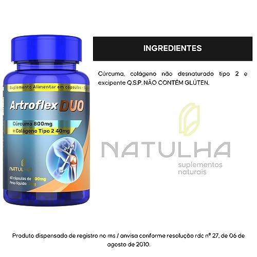 ArtroFlex + ArtroFlex DUO 60 cápsulas - Natulha