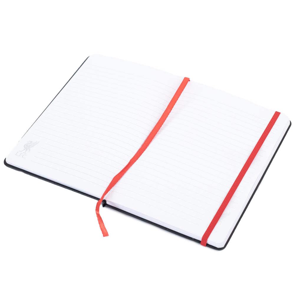 Liverpool FC - Cahier PREMIUM (Taille unique) (Noir/Rouge)
