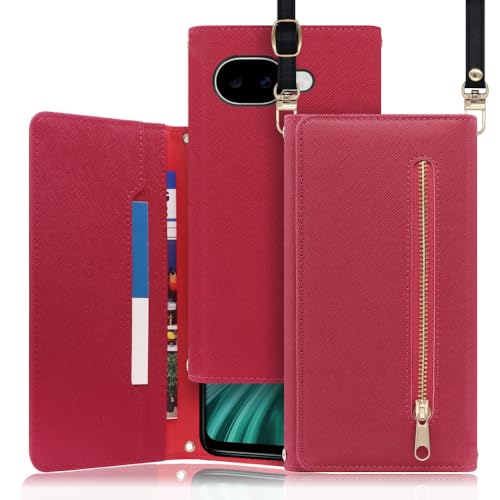 LOOF SHOULDER ���U�[ �O�܂� �X�g���b�v�t�� �X�}�z�P�[�X for Google Pixel 10a �p �P�[�X �J�o�[ �蒠�^ �V�����_�[ �X�}�z�V�����_�[ �X�g���b�v ���|�� ��|�� �蒠�^�P�[�X �J�[�h���[ �}�O�l�b�g�t�� �x���g�Ȃ�