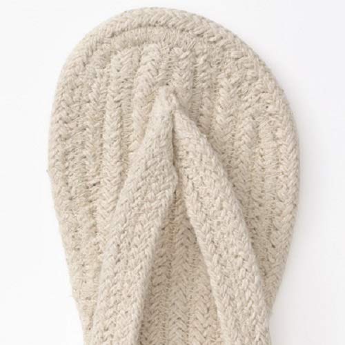 Muji Indian Cotton Room Sandal - XL (Ecru)2