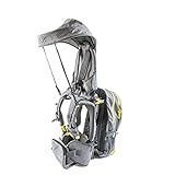 OE Shoulder Hiking Carrier for Child and Toddler with Sunshade and Detachable Backpack by Our Expedi