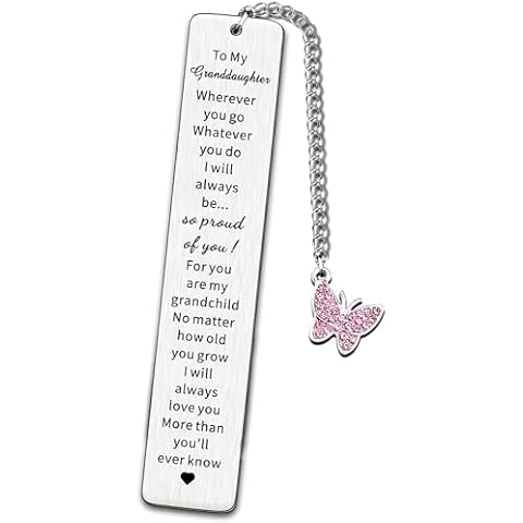 AMZQ Granddaughter Bookmark for Special Occasions Cover