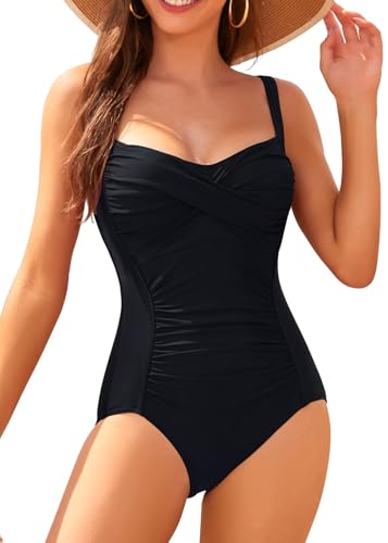 Ventre gonflé à la plage ? Maillot de bain une pièce gainant et push up silhouette sculptée
