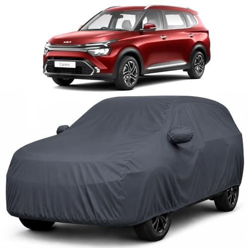 Image of Autofact Premium Car Cover for Bolero | All Weather Waterproof Full Body Car Cover | Light-Weight Triple-Stitched Outdoor Shield with UV Protection, Dustproof & Heat-Resistant