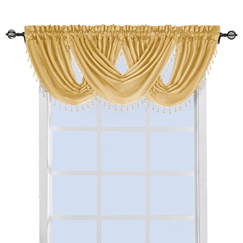 Add Elegance to Your Windows with Gold Valances