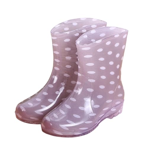 Rain Boots Classiques et Bottines en Caoutchouc Mixte pour Jardin