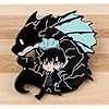Kamish Solo Leveling Only I Level Up Arise Sung Jinwoo South Korean Web Novel Comic Webtoon Anime Manga 1.8" Enamel Pin Badge - Image 2
