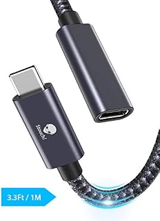 USB C Extension Cable，Stouchi 10gbps USB C 3.1 Male to Female Charging &Audio