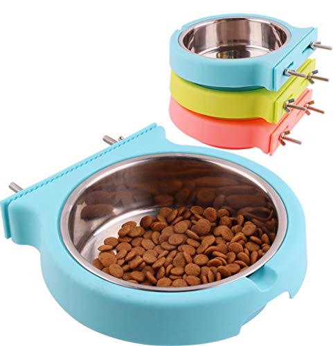 2PCS Ciotola per Animali Domestici 2 in 1 per