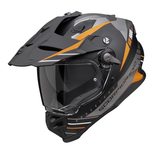 Casco Scorpion Adf-9000 Air sin turbulencias con ajuste personalizado antiruido