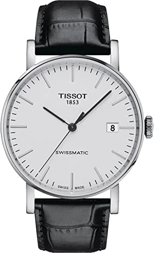 Tissot Mens T-Classic Everytime Swissmatic Black Watch T109.407.1...