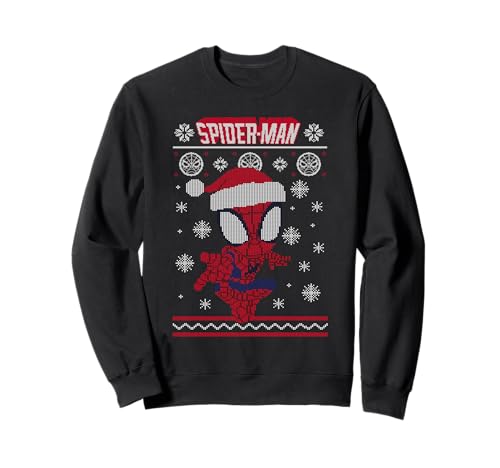 Marvel Spider-Man Spidey Ugly Christmas Sweatshirt