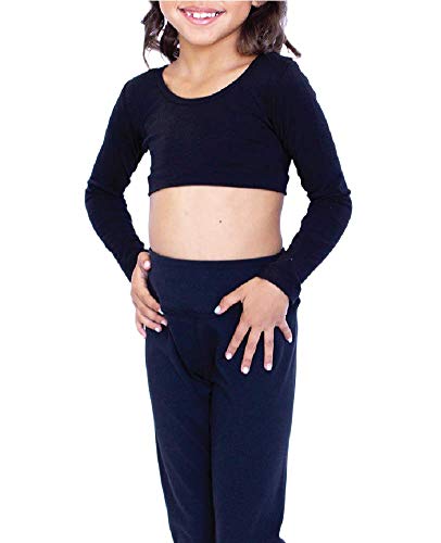 Image of HALFTEE Girls Layering Tee | Crop Tops for Girls | Sizes 4-12