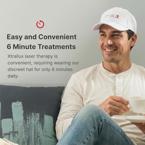 Image of Alpha Hair Growth Laser Cap (136 Lasers) FDA Cleared Laser Hair Growth Device for Men & Women, SMT Laser Technology, Continuous Wave Output, 6-Min Daily Treatment, Drug-Free Hair Regrowth Cap
