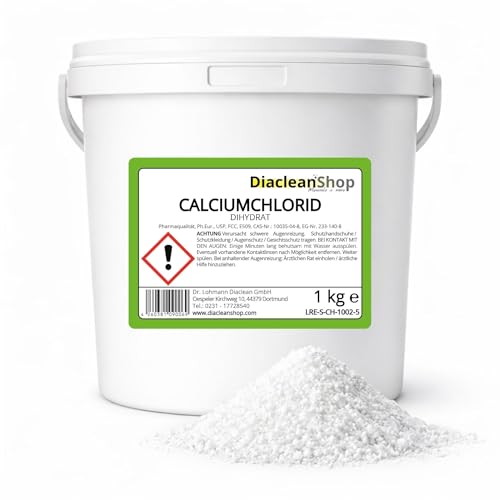 Calciumchlorid Dihydrat 1kg CaCl2 * 2H2O Pharmaqualität E509
