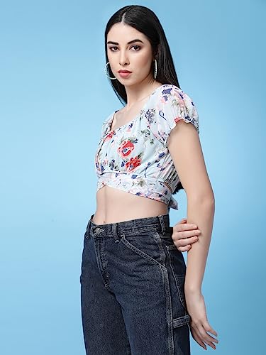 Image of OOMPH! Women's Floral Relaxed Fit Top